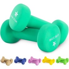 Calperia Kaplamalı Dambıl Seti - Kaymaz ve Dayanıklı Tasarım