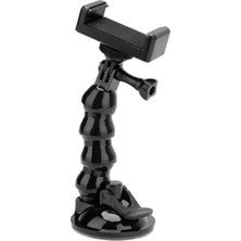 Calperia Güçlü Vantuzlu Esnek Araç Içi Kamera ve Telefon Tutucu