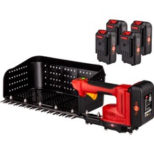 Tasuka TS-30TPC Çay Toplama Makinesi 4 Akülü 3lü Şarj Cihazı