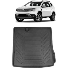 Calperia 2023 Sonrası Dacia Duster 2WD (4x2) Uyumlu 3D Kenar Bariyerli Bagaj Havuzu