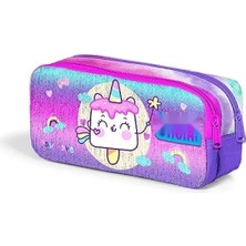 Calperia Iki Bölmeli Fermuarlı Kalem Çantası - Farklı Renk ve Desenler