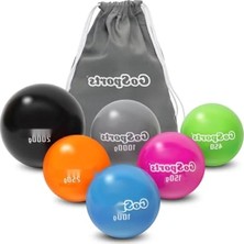 Calperia Plyometrik Ağırlıklı Toplar - 6'lı Set