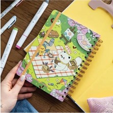 Calperia 2026 A5 Spiralli Haftalık Ajanda, Motivasyon Sayfaları ile