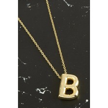 Osense B Harfli Balon Kolye