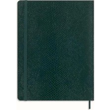 Calperia Yeşil Çizgili Xl Boy Defter - Kutulu