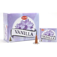 MiraLive Vanilla Aromalı Konik Tütsü