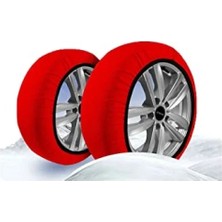 Calperia Yüksek Kalite Tekstil Kar Zinciri - Lastik Kar Çorabı