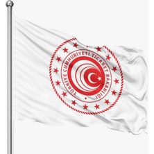Özel Flama Bayrak Ticaret Bakanlığı Gönder Bayrağı 100X150 cm Raşel Kumaş