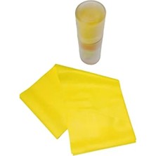 Calperia Sarı Renkli Direnç Bandı - Pilates Için Ideal