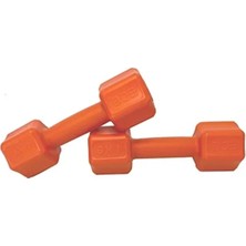 Calperia Turuncu Sabit Dambıl Seti (1 x 2 Adet, Toplam 2 Ağırlık)