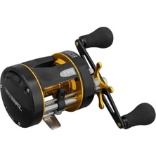 Calperia Döküm Baitcast Makarası - Alüminyum Çerçeve, 4 Bilyalı Rulman