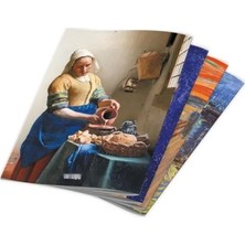 Calperia A6 Çizgili Defter Seti, 4'lü Paket 72 Sayfa