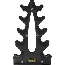 Calperia Dayanıklı Çelik Dambıl Standı - 5 Çift Kapasite