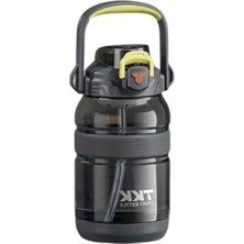 Calperia 1200ML Kapasiteli Boyun Askılı Su Matara, Pipetli/pipetsiz Kullanım