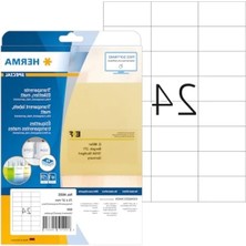 Calperia Şeffaf Folyo Etiket Seti, 25 Yaprak