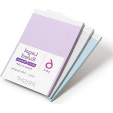 Calperia Renkli Yazı Blokları Seti, 21 x 29 Cm, 50 Yaprak, 6 Farklı Renk