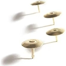 Calperia Yüksek Kaliteli Sarı Pirinç Kaplı 305 Raptiye