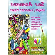 Calperia 10X15 cm Güçlü Yapışkanlı A6 Etiket Kağıdı (100 Yaprak)