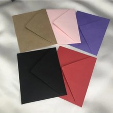 Calperia Renkli Küçük Mesaj Zarfı Seti (10 Adet)