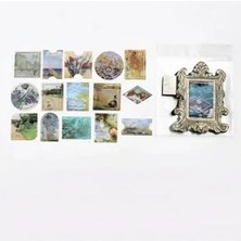 Calperia Romantik Temalı 45 Adet Sticker Seti • Bullet Journal Için Ideal