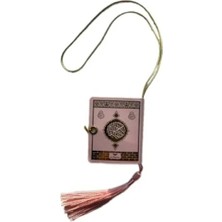 Calperia Mini Kuranı Kerim - Araba Için Pembe Renk