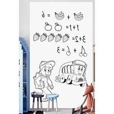 Calperia Yapışkanlı Beyaz Yazı Tahtası Sticker - 45X200 cm