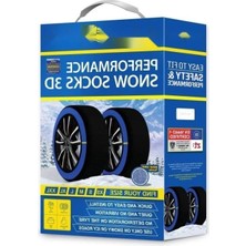 Calperia L Beden Kar Çorabı - Kolay Kullanım