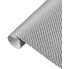 Calperia Hava Kanallı Gri Karbon Kaplama Folyosu 152 cm x 50 cm