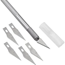 Calperia Hassas Kesim Için Kretuar Bıçağı Seti - 5 Yedek Uç