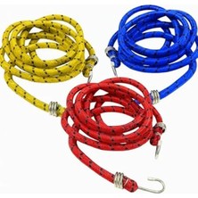 Calperia 3’lü Kalın ve Dayanıklı Bagaj Ahtapotu Seti, 100 cm Sabit, 1,5 M’ye Uzayabilen