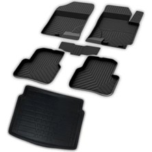 Calperia Ferrous 4d Kauçuk Paspas ve 3D Bagaj Havuzu - Hyundai I30 Uyumlu (2017-2023)