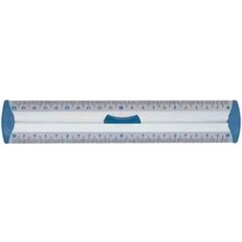 Calperia 20 cm Alüminyum Cetvel - Desimetre