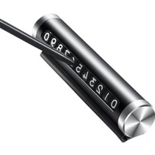 Calperia Gizli Otopark Plakası - Alüminyum Alaşımlı, Kaydırmalı Sistem