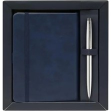 Calperia Kalın Kapaklı A6 Defter ve Tükenmez Kalem Seti