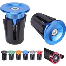 Briviga Brıvıga - Mavi Alüminyum+Plastik 22-24MM Gidon Ucu Tıpa (1 Çift)