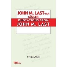  yazıt yayınları john m.lasttan sözler
