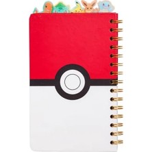 Calperia Pokemon Temalı Spiral Sekmeli Defter - 20 x 13,8 cm