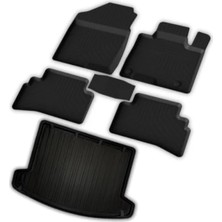 Calperia Hyundai Tucson Elite Comfort Prime Uyumlu Yüksek Kalite 4d Paspas ve 3D Bagaj Havuzu