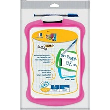Calperia 30X20 cm Mini Beyaz Silinebilir Yazı Tahtası + Kalem ve Silgi