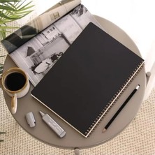 Calperia A4 Boyutunda 70 Yapraklı Düz Çizgisiz Not Defteri