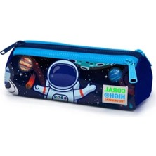 Calperia Üç Bölmeli Kalem Çantası