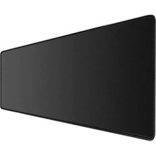 Calperia Xl 90X40CM Kaymaz Tabanlı Kauçuk Mousepad - Siyah