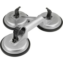 Calperia 3'lü Alüminyum Vakumlu Cam Vantuzu, Taşıma ve Düzeltme Aparatı