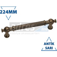 Adresline Atmaca Kulp 4'lü 224mm Antik Sarı