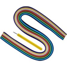 Calperia Ince Quilling Katlama Sanatı Eğitim Seti, 5 mm x 50 cm