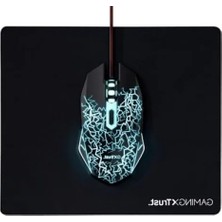 Calperia Optik USB Mouse ve Mousepad Seti - Siyah