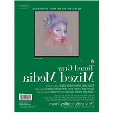 Calperia Geri Dönüştürülmüş Karışık Medya Kağıdı (23X31 Cm, 300 G/m²)