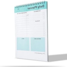 Calperia Günlük Planlayıcı Defter - Yapılacaklar Listesi ve Kontrol Listesi