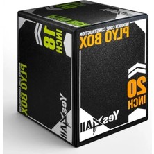 Calperia Çok Amaçlı Plyo Kutusu - 3 Yükseklik Seçeneği