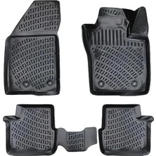 Calperia Profesyonel 3D Havuzlu Paspas - Fiat Egea Hatchback Eu (2015 Sonrası) Uyumlu